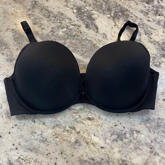 Torrid Curve Push-Up Black Bra 38DDD - Picture 2 of 4